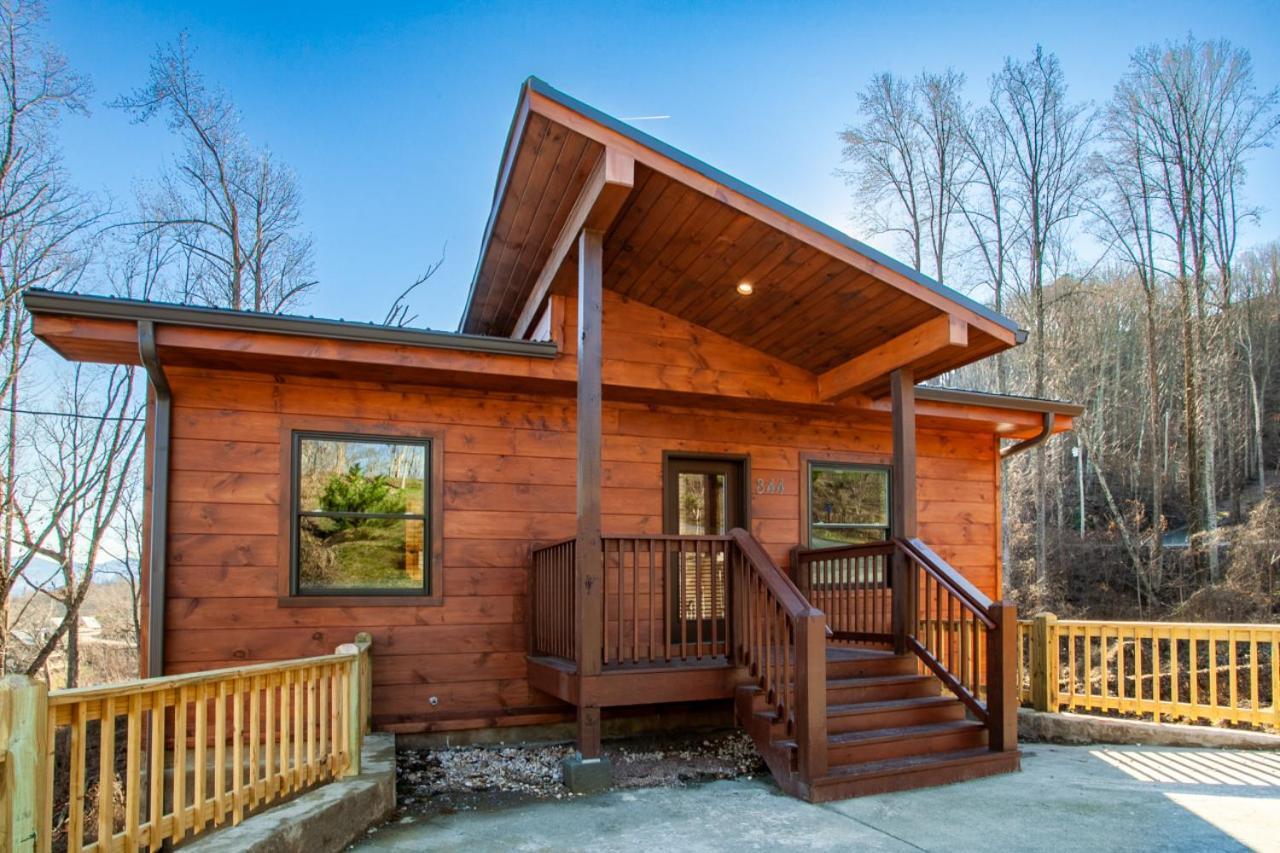 Brand New Build Cozy Cottage With Mountain View Gatlinburg Exterior photo
